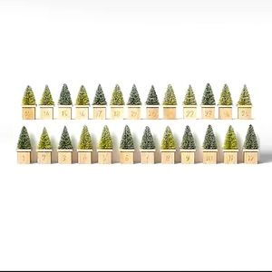 Bottlebrush tree countdown calendar